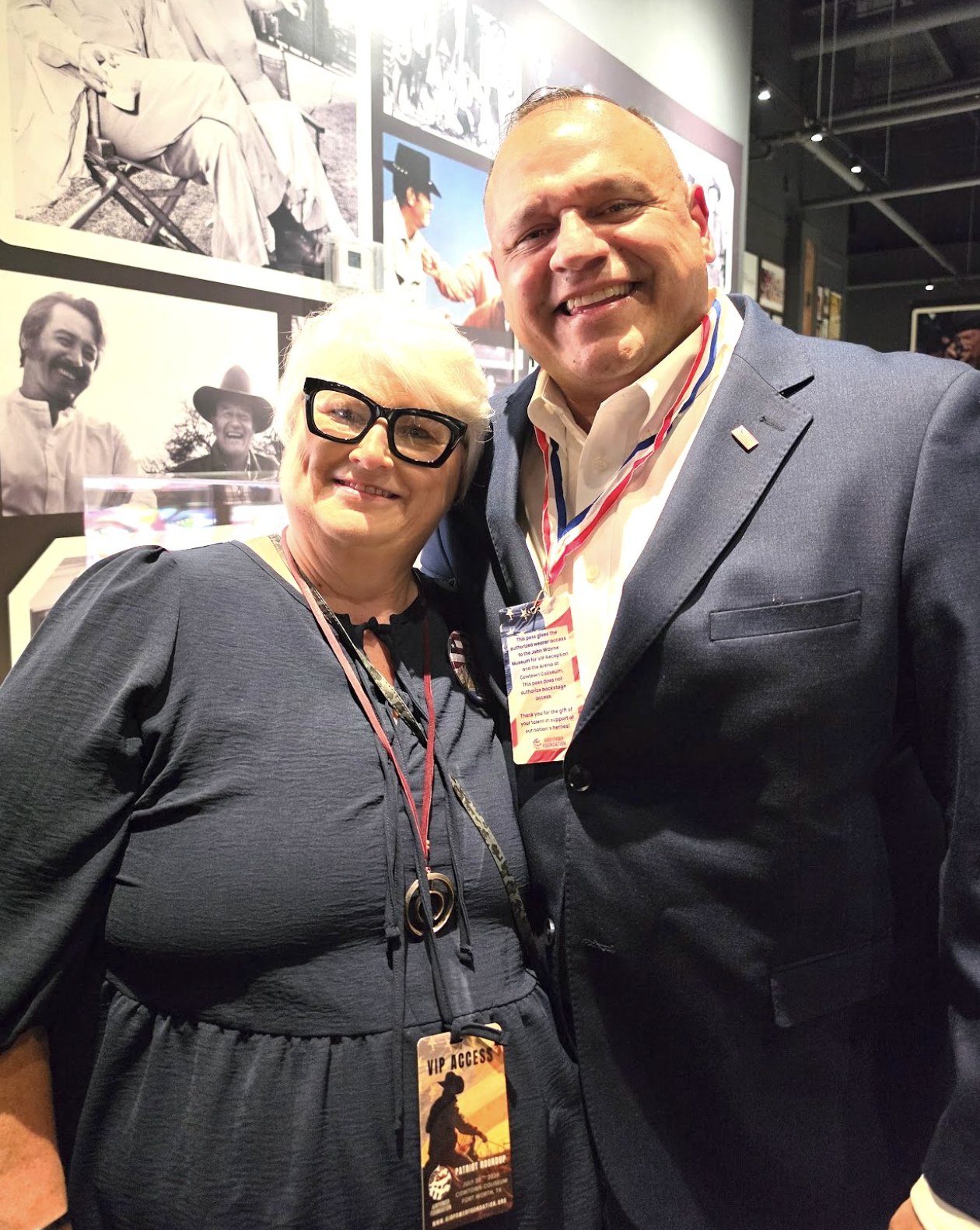 Eric Rush at a Patriot Roundup VIP reception