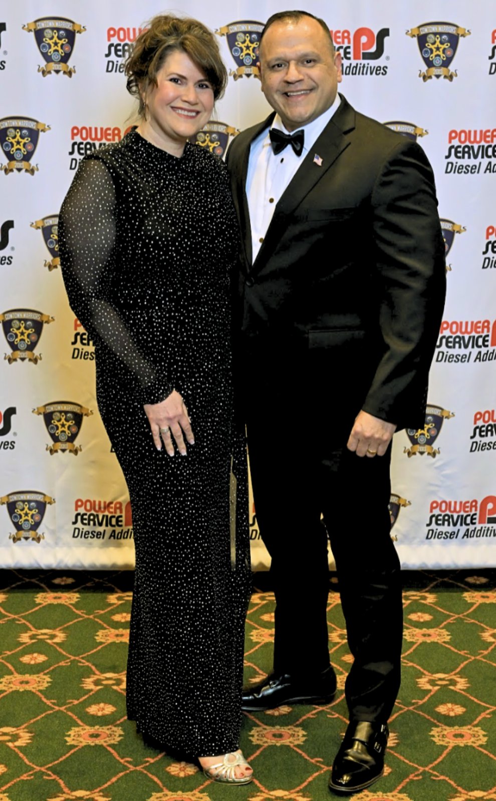 Eric Rush at the American Warriors gala